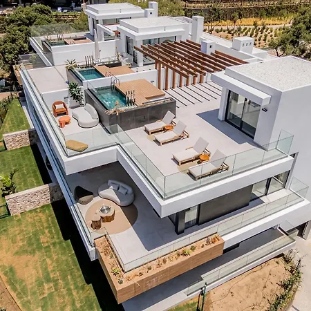 Vida - Luxury Panorama Seaview Penthouse In Organic-boho Design With Pool, Gym, Appartement